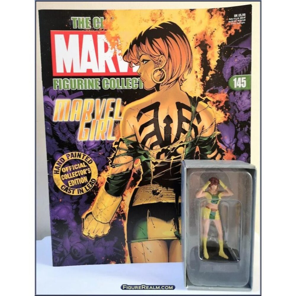 Eaglemoss 1:16 Classic Marvel Figurine w/Book: Marvel Girl (Jean‎ Grey) #145